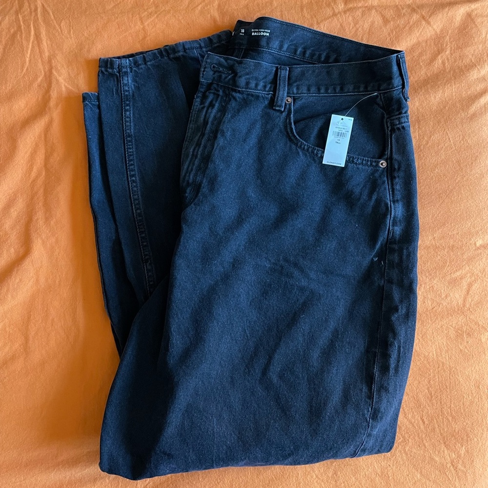 Old Navy Size 18 TALL Extra High Rise Balloon Jeans